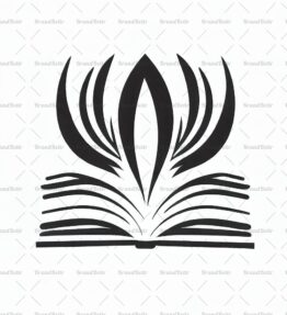 Offenes Buch und Feder